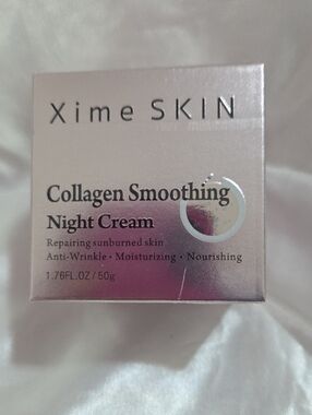 Xime Skin Collagen Smoothing Night Cream1.76fl oz Exp 4-6-026
